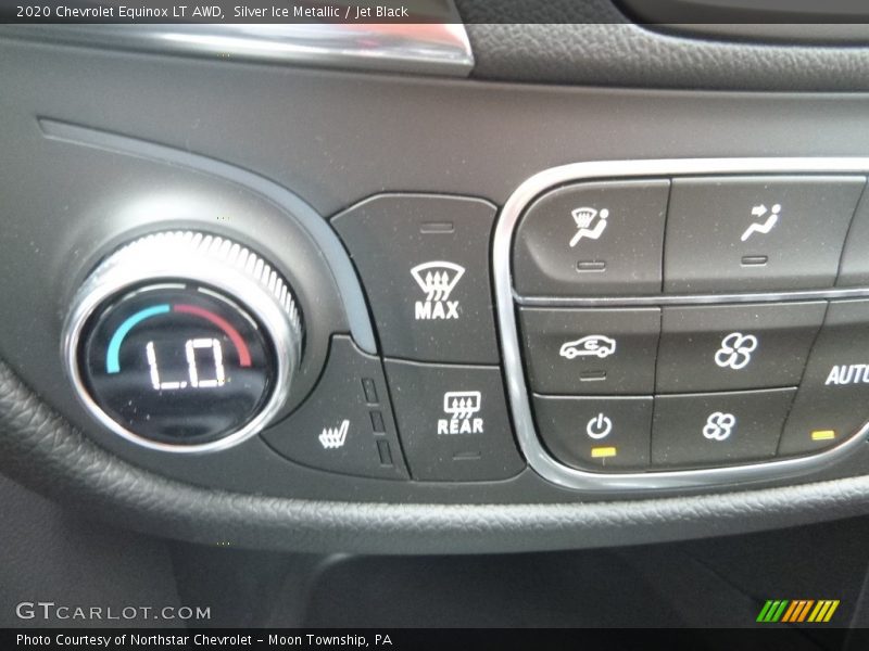 Silver Ice Metallic / Jet Black 2020 Chevrolet Equinox LT AWD