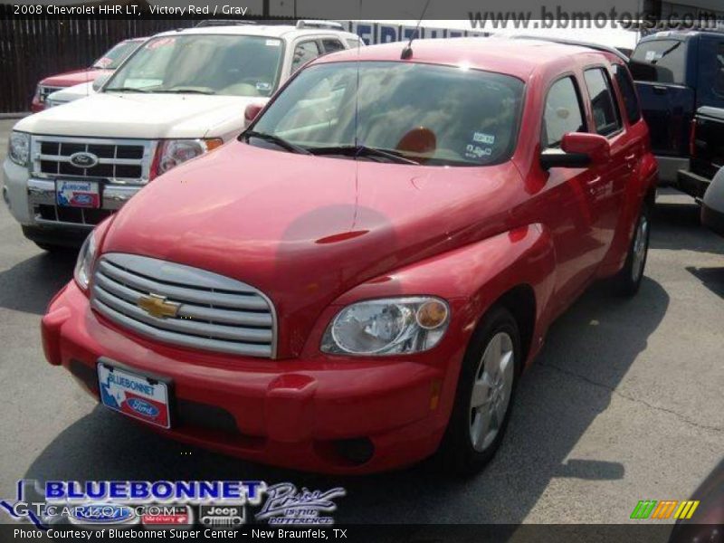 Victory Red / Gray 2008 Chevrolet HHR LT