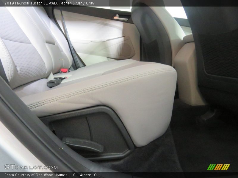 Molten Silver / Gray 2019 Hyundai Tucson SE AWD