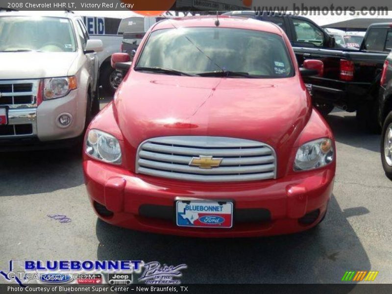 Victory Red / Gray 2008 Chevrolet HHR LT