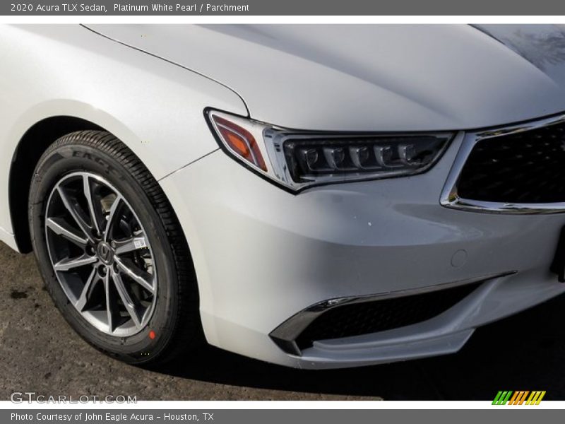 Platinum White Pearl / Parchment 2020 Acura TLX Sedan