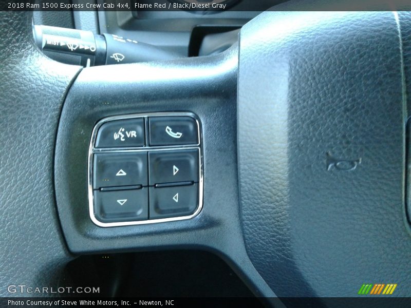 Flame Red / Black/Diesel Gray 2018 Ram 1500 Express Crew Cab 4x4