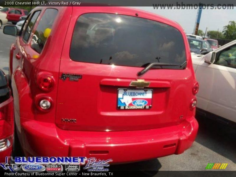 Victory Red / Gray 2008 Chevrolet HHR LT