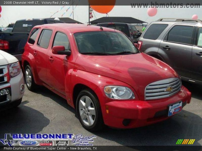 Victory Red / Gray 2008 Chevrolet HHR LT