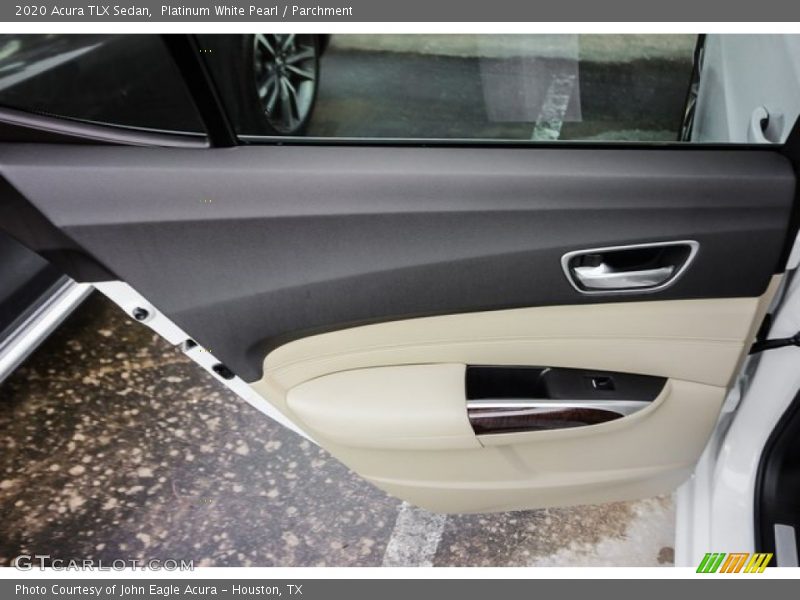 Platinum White Pearl / Parchment 2020 Acura TLX Sedan
