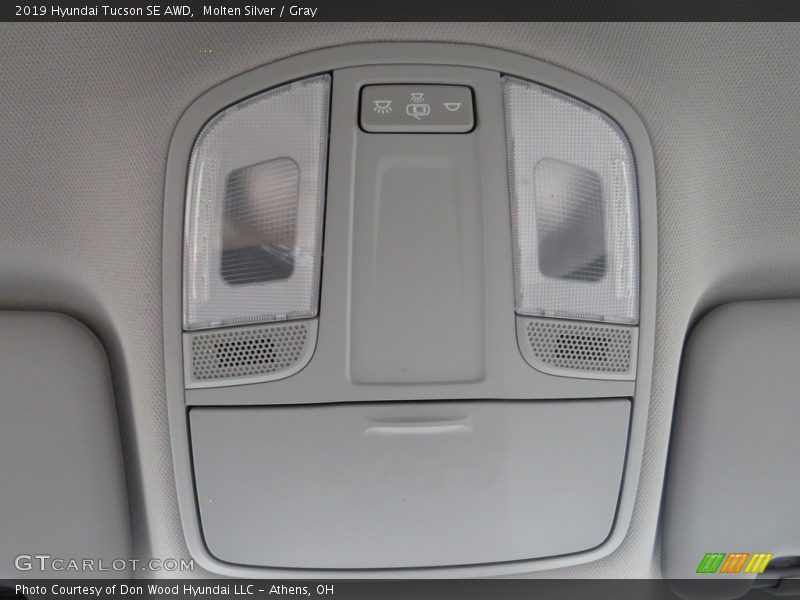 Molten Silver / Gray 2019 Hyundai Tucson SE AWD
