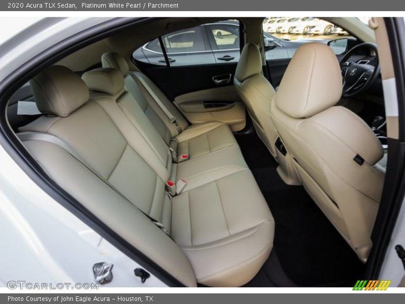 Platinum White Pearl / Parchment 2020 Acura TLX Sedan