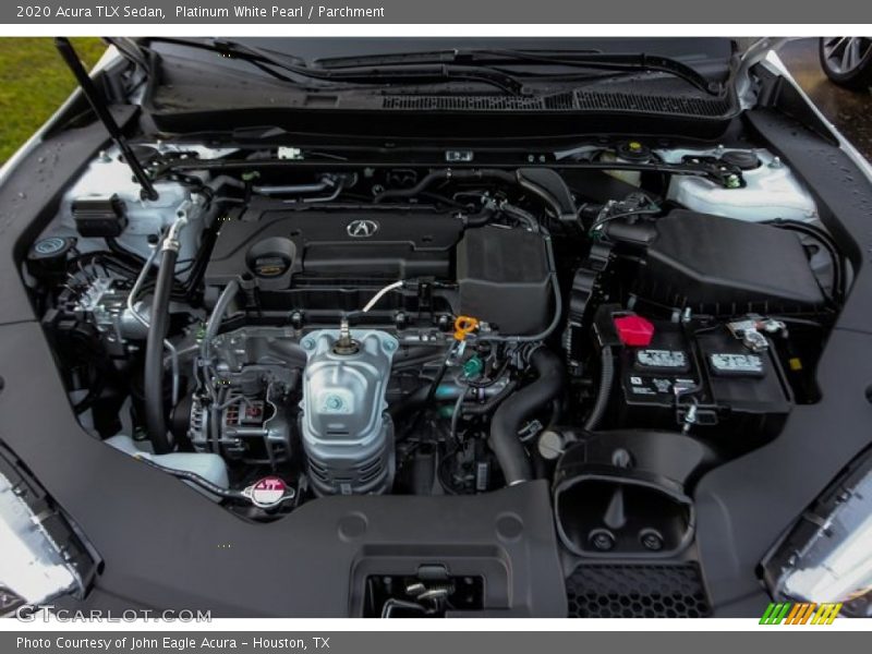 Platinum White Pearl / Parchment 2020 Acura TLX Sedan