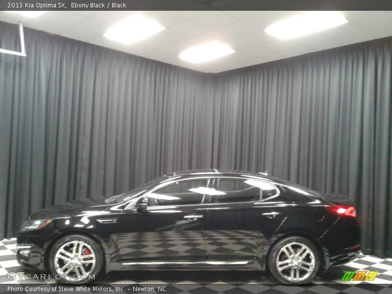 Ebony Black / Black 2013 Kia Optima SX