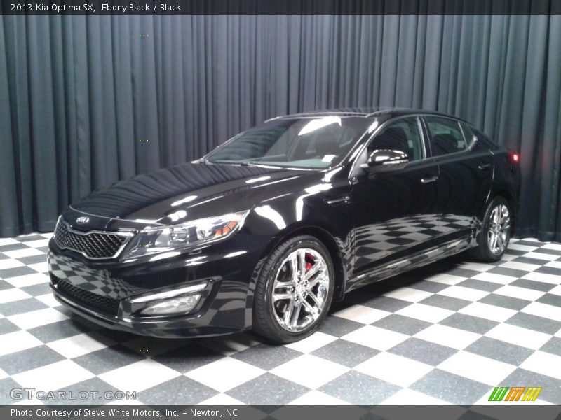 Ebony Black / Black 2013 Kia Optima SX