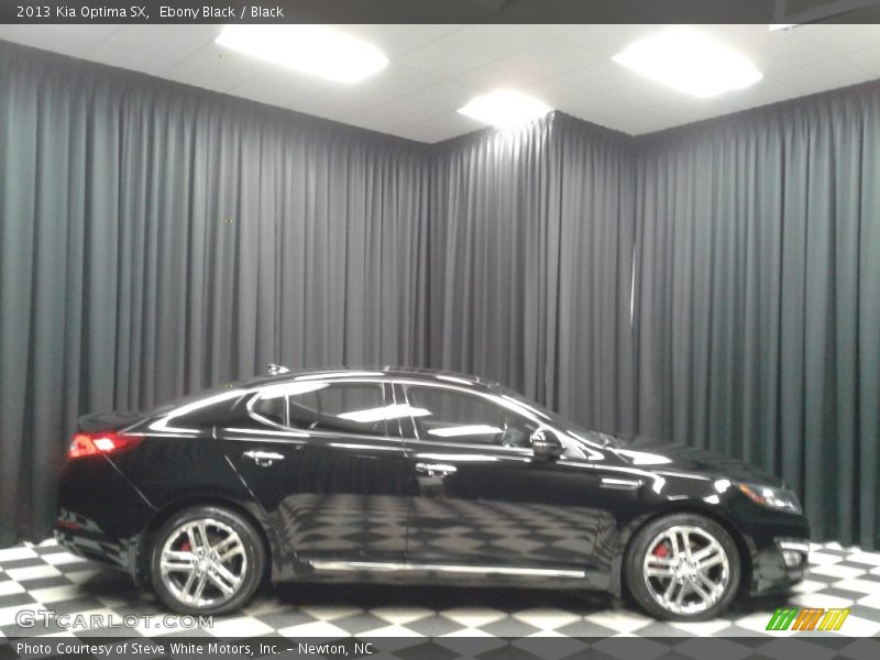 Ebony Black / Black 2013 Kia Optima SX