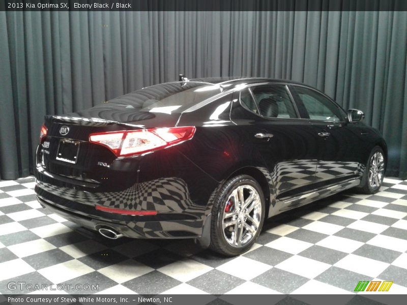 Ebony Black / Black 2013 Kia Optima SX