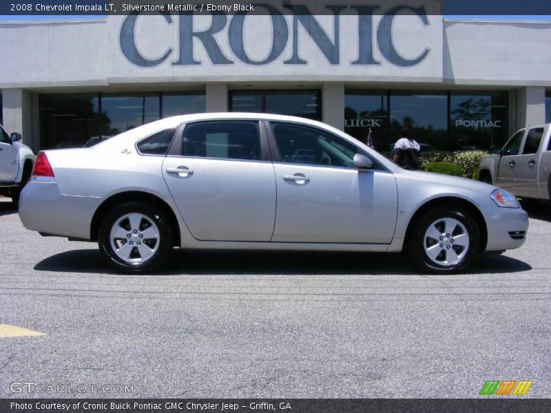 Silverstone Metallic / Ebony Black 2008 Chevrolet Impala LT