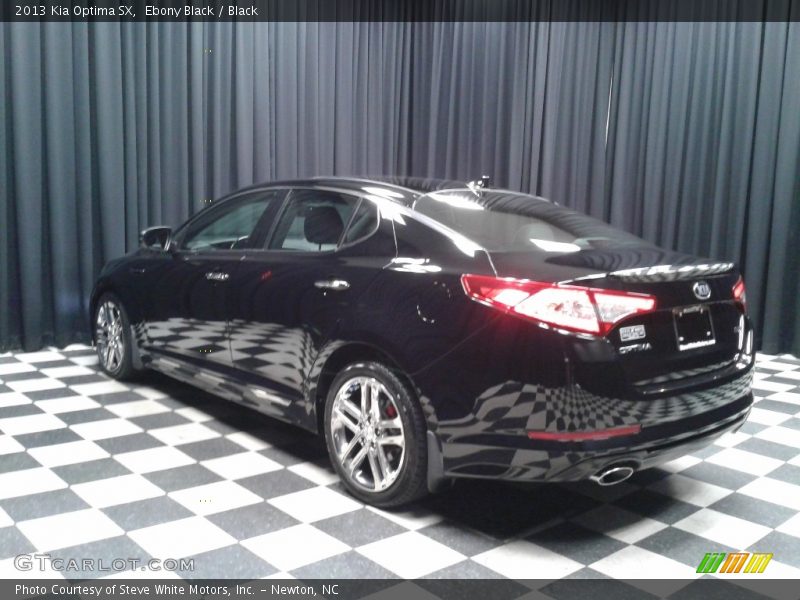 Ebony Black / Black 2013 Kia Optima SX
