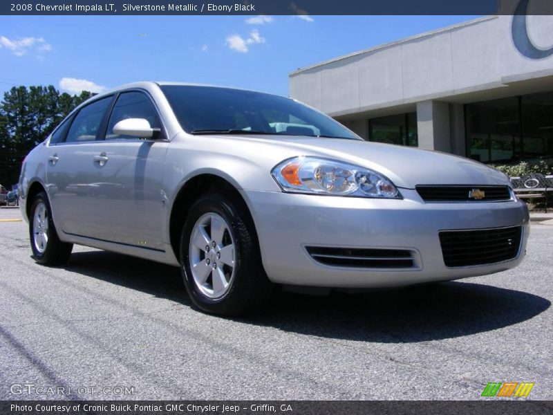 Silverstone Metallic / Ebony Black 2008 Chevrolet Impala LT