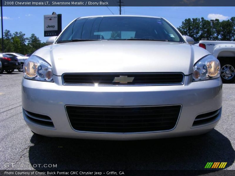 Silverstone Metallic / Ebony Black 2008 Chevrolet Impala LT