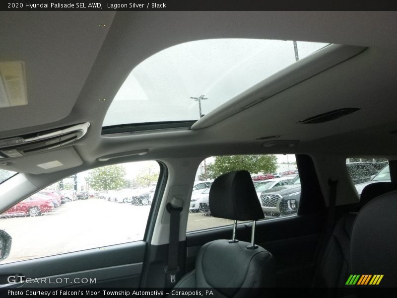 Lagoon Silver / Black 2020 Hyundai Palisade SEL AWD