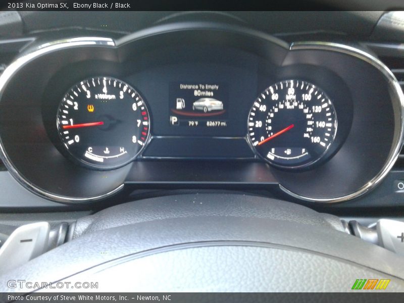 Ebony Black / Black 2013 Kia Optima SX
