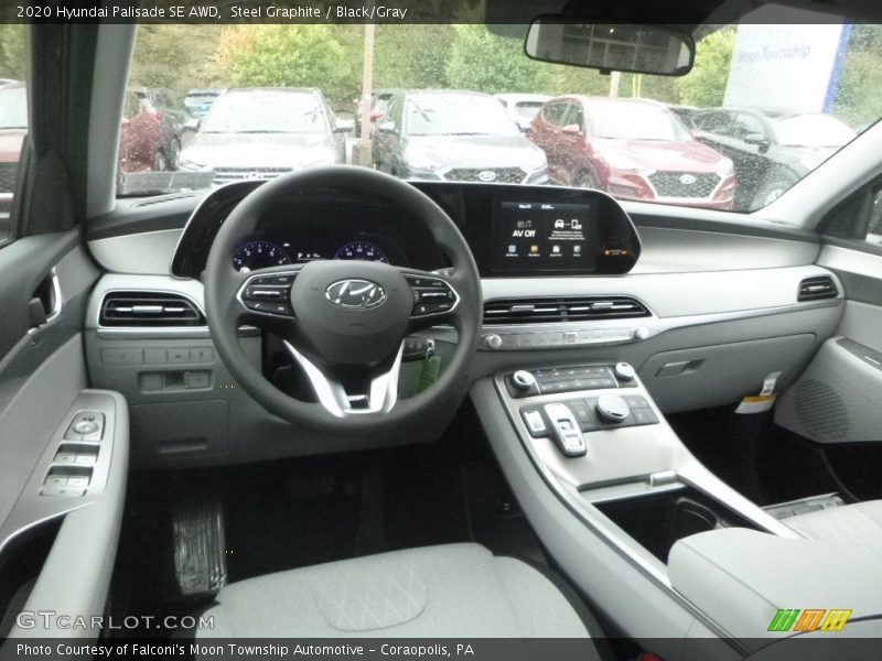 Steel Graphite / Black/Gray 2020 Hyundai Palisade SE AWD