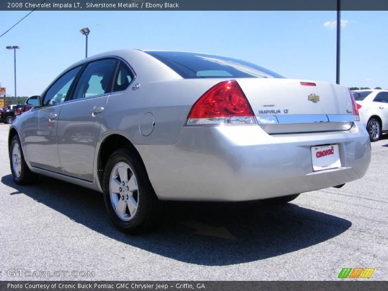 Silverstone Metallic / Ebony Black 2008 Chevrolet Impala LT