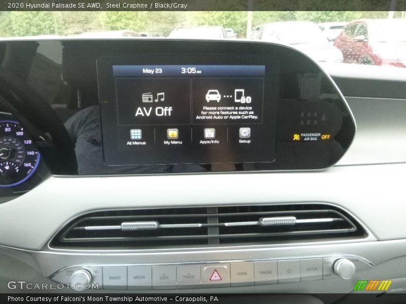 Steel Graphite / Black/Gray 2020 Hyundai Palisade SE AWD