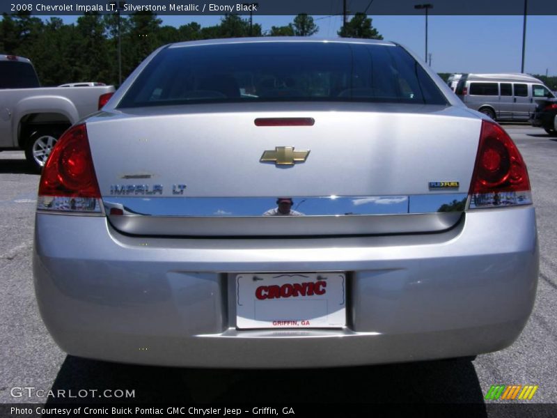 Silverstone Metallic / Ebony Black 2008 Chevrolet Impala LT