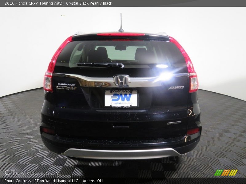 Crystal Black Pearl / Black 2016 Honda CR-V Touring AWD