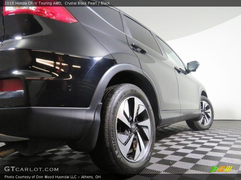 Crystal Black Pearl / Black 2016 Honda CR-V Touring AWD