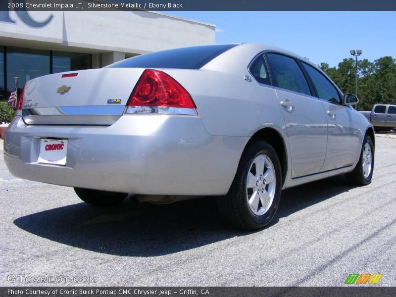 Silverstone Metallic / Ebony Black 2008 Chevrolet Impala LT