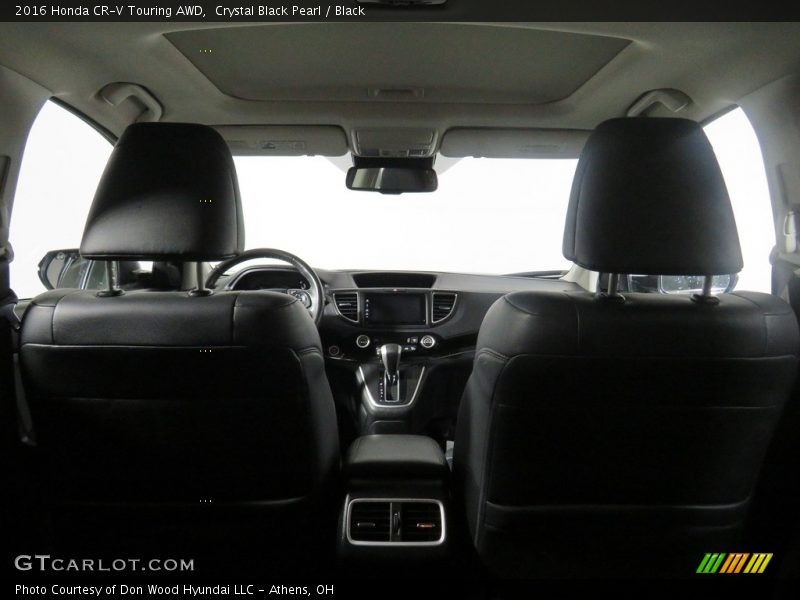 Crystal Black Pearl / Black 2016 Honda CR-V Touring AWD