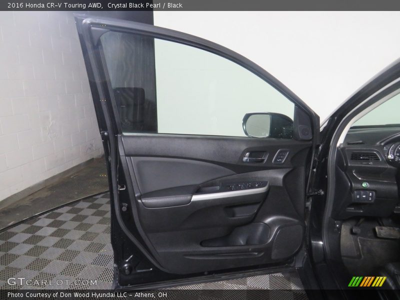 Crystal Black Pearl / Black 2016 Honda CR-V Touring AWD