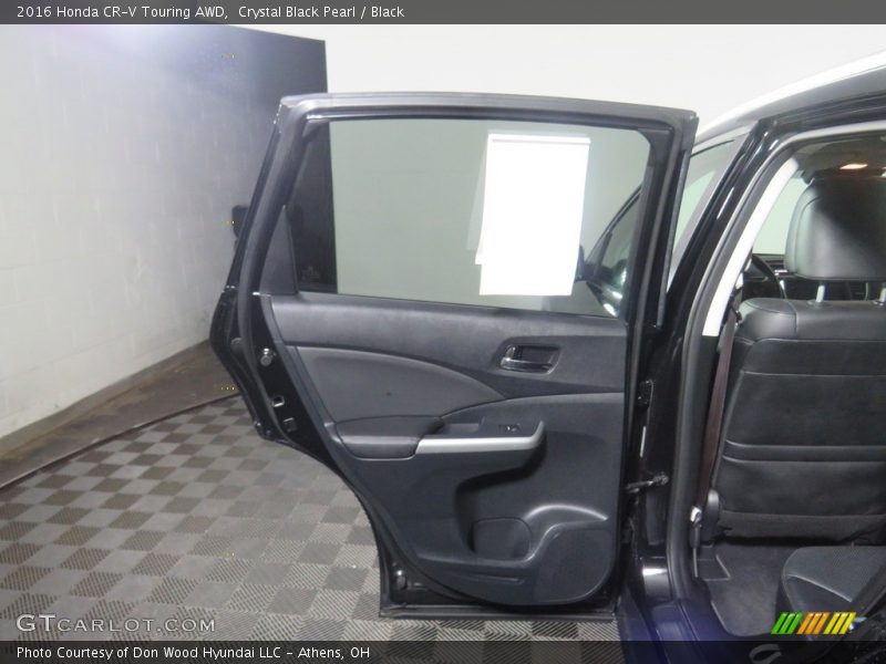 Crystal Black Pearl / Black 2016 Honda CR-V Touring AWD