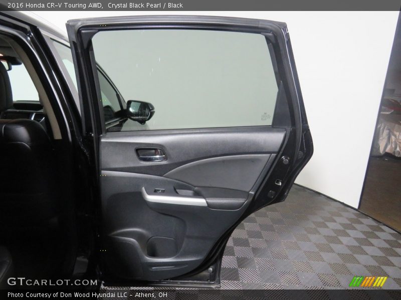 Crystal Black Pearl / Black 2016 Honda CR-V Touring AWD