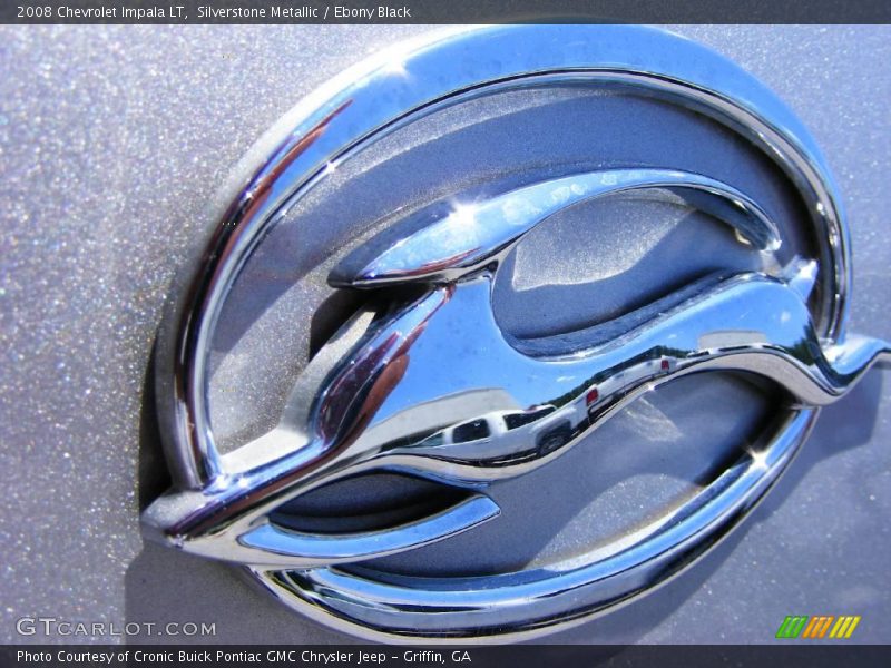 Silverstone Metallic / Ebony Black 2008 Chevrolet Impala LT