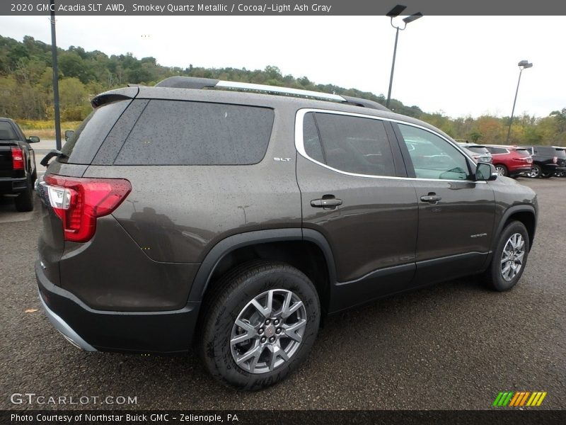 Smokey Quartz Metallic / Cocoa/­Light Ash Gray 2020 GMC Acadia SLT AWD