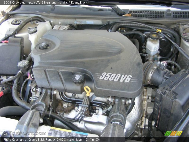 Silverstone Metallic / Ebony Black 2008 Chevrolet Impala LT