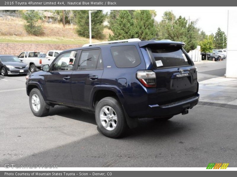 Nautical Blue Metallic / Black 2016 Toyota 4Runner Limited 4x4