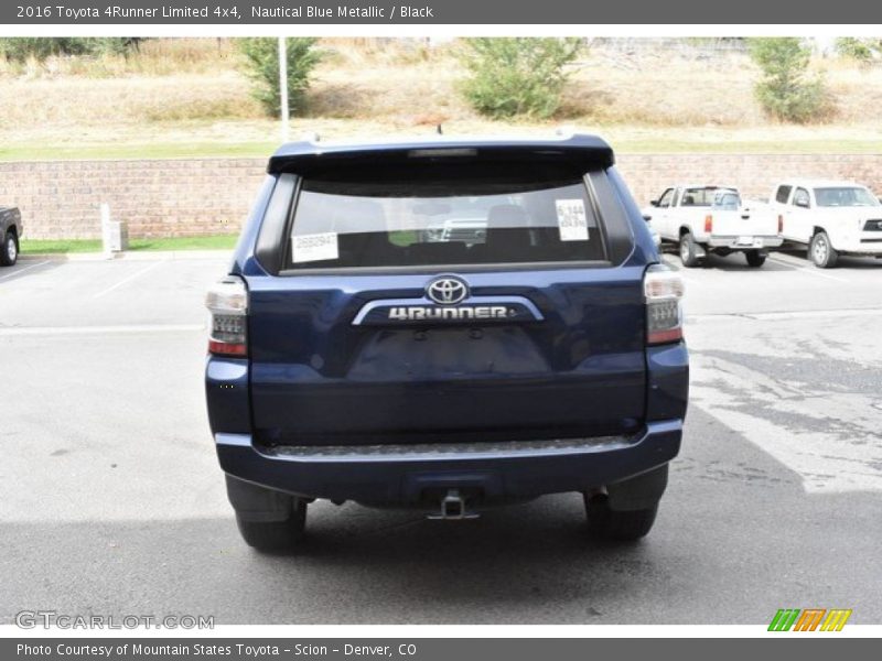 Nautical Blue Metallic / Black 2016 Toyota 4Runner Limited 4x4