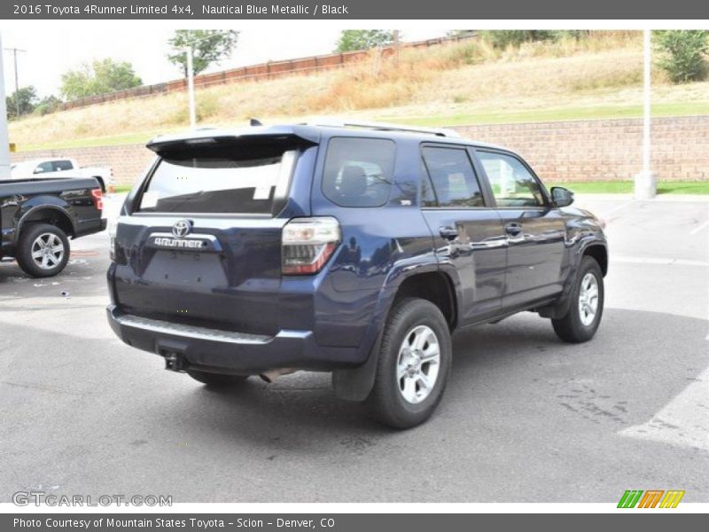 Nautical Blue Metallic / Black 2016 Toyota 4Runner Limited 4x4