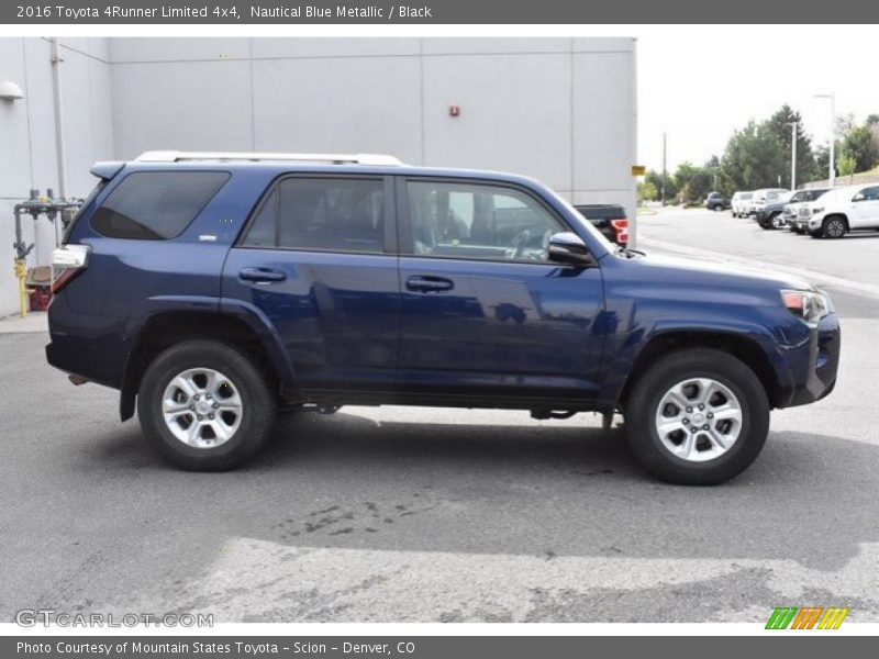 Nautical Blue Metallic / Black 2016 Toyota 4Runner Limited 4x4
