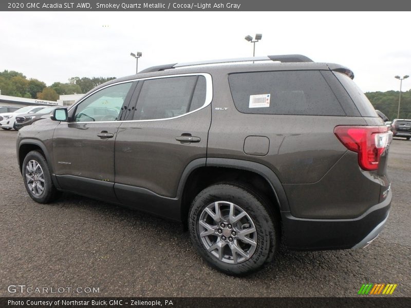 Smokey Quartz Metallic / Cocoa/­Light Ash Gray 2020 GMC Acadia SLT AWD