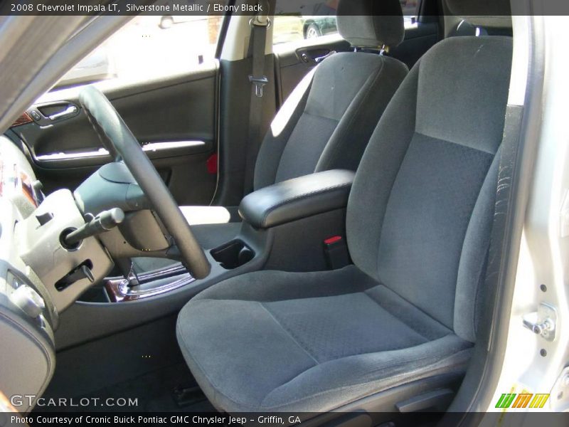 Silverstone Metallic / Ebony Black 2008 Chevrolet Impala LT