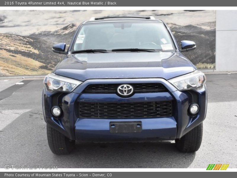 Nautical Blue Metallic / Black 2016 Toyota 4Runner Limited 4x4