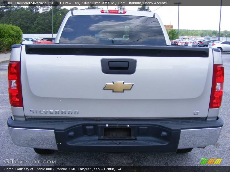 Silver Birch Metallic / Light Titanium/Ebony Accents 2008 Chevrolet Silverado 1500 LT Crew Cab