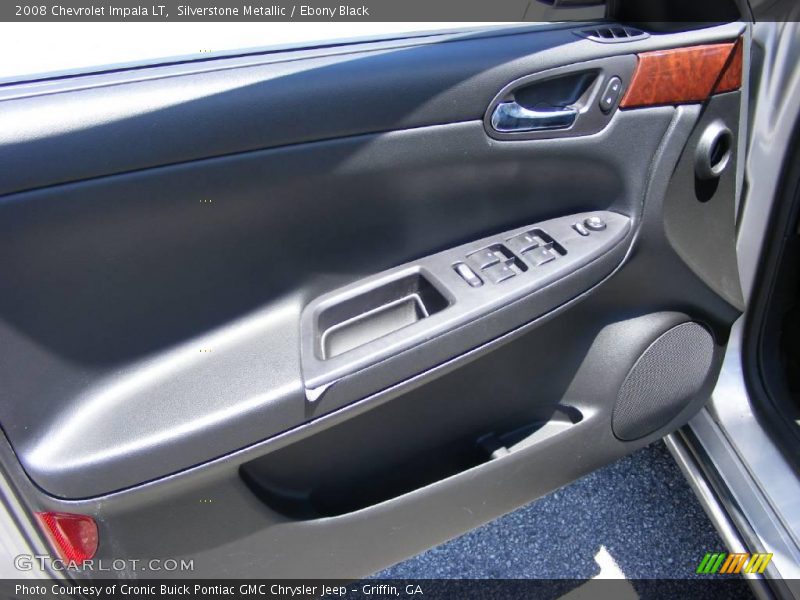Silverstone Metallic / Ebony Black 2008 Chevrolet Impala LT