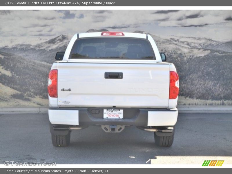 Super White / Black 2019 Toyota Tundra TRD Pro CrewMax 4x4