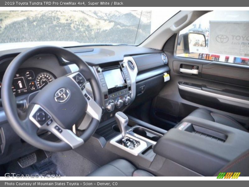 Super White / Black 2019 Toyota Tundra TRD Pro CrewMax 4x4