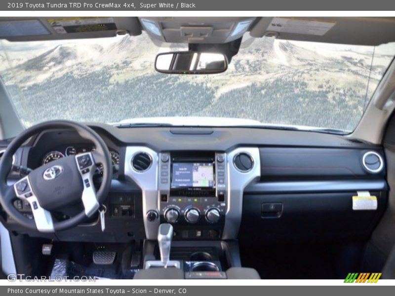 Dashboard of 2019 Tundra TRD Pro CrewMax 4x4