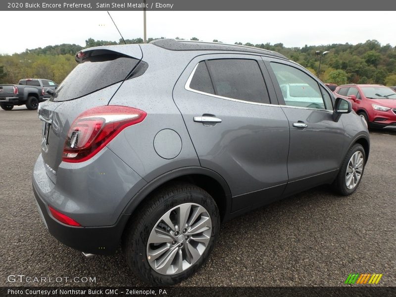 Satin Steel Metallic / Ebony 2020 Buick Encore Preferred