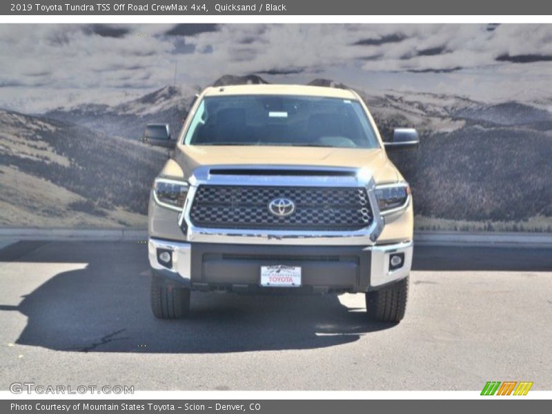 Quicksand / Black 2019 Toyota Tundra TSS Off Road CrewMax 4x4